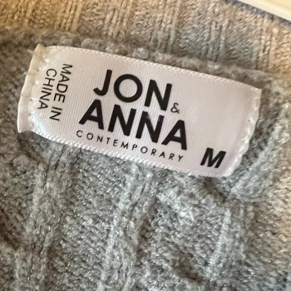Jon & Anna Grey Cable Knit Sweater - Picture 3 of 3